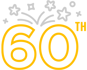 60th Anniversary logo